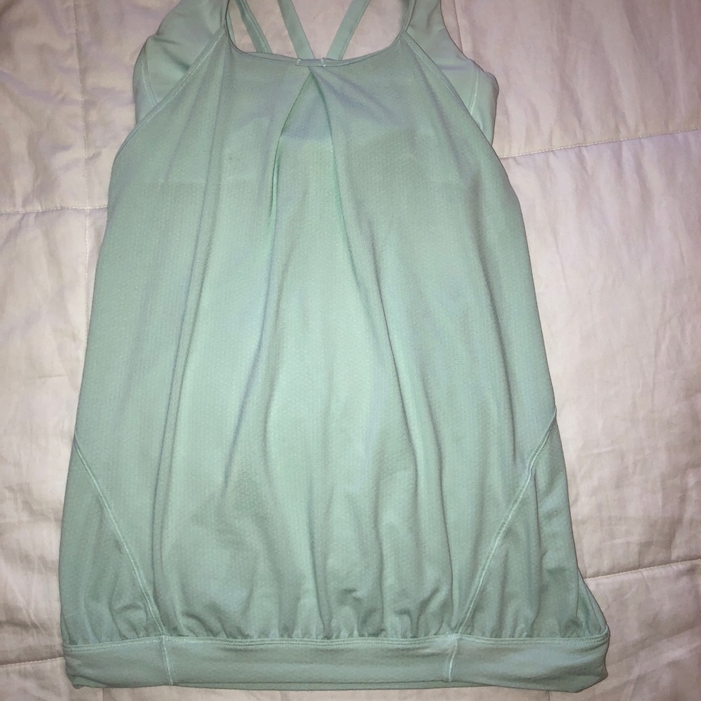 Lulu Lemon light mint tank top